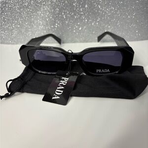 Prada Glossy Black Sunglasses